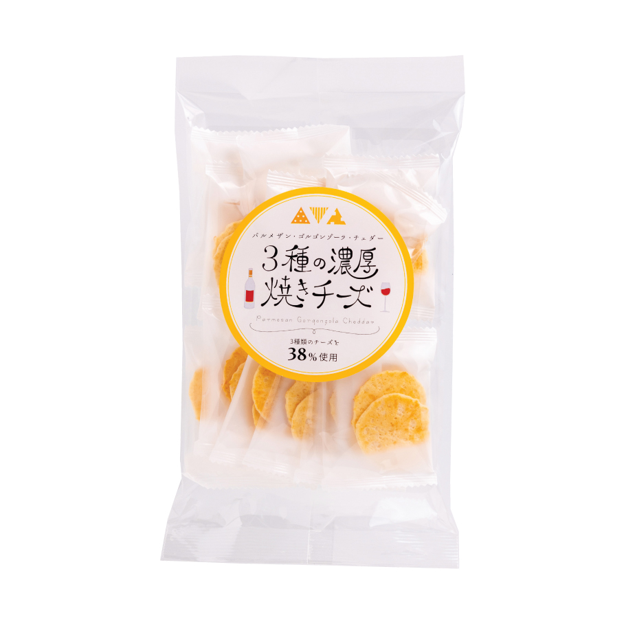 3種の濃厚焼きチーズ